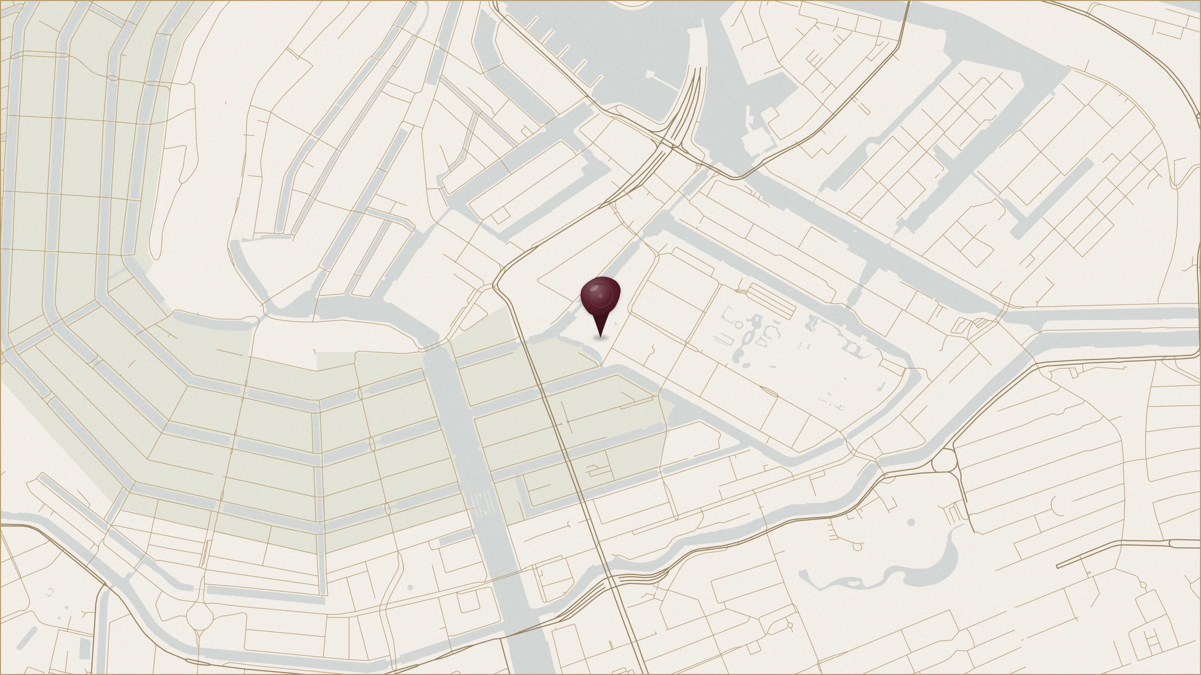 Map of Hortus Botanicus